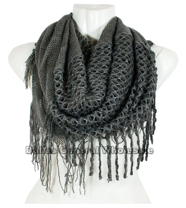 Fashion Knitted 2-in-1 Infinity Circle Scarf Wholesale
