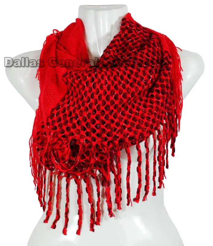 Fashion Knitted 2-in-1 Infinity Circle Scarf Wholesale