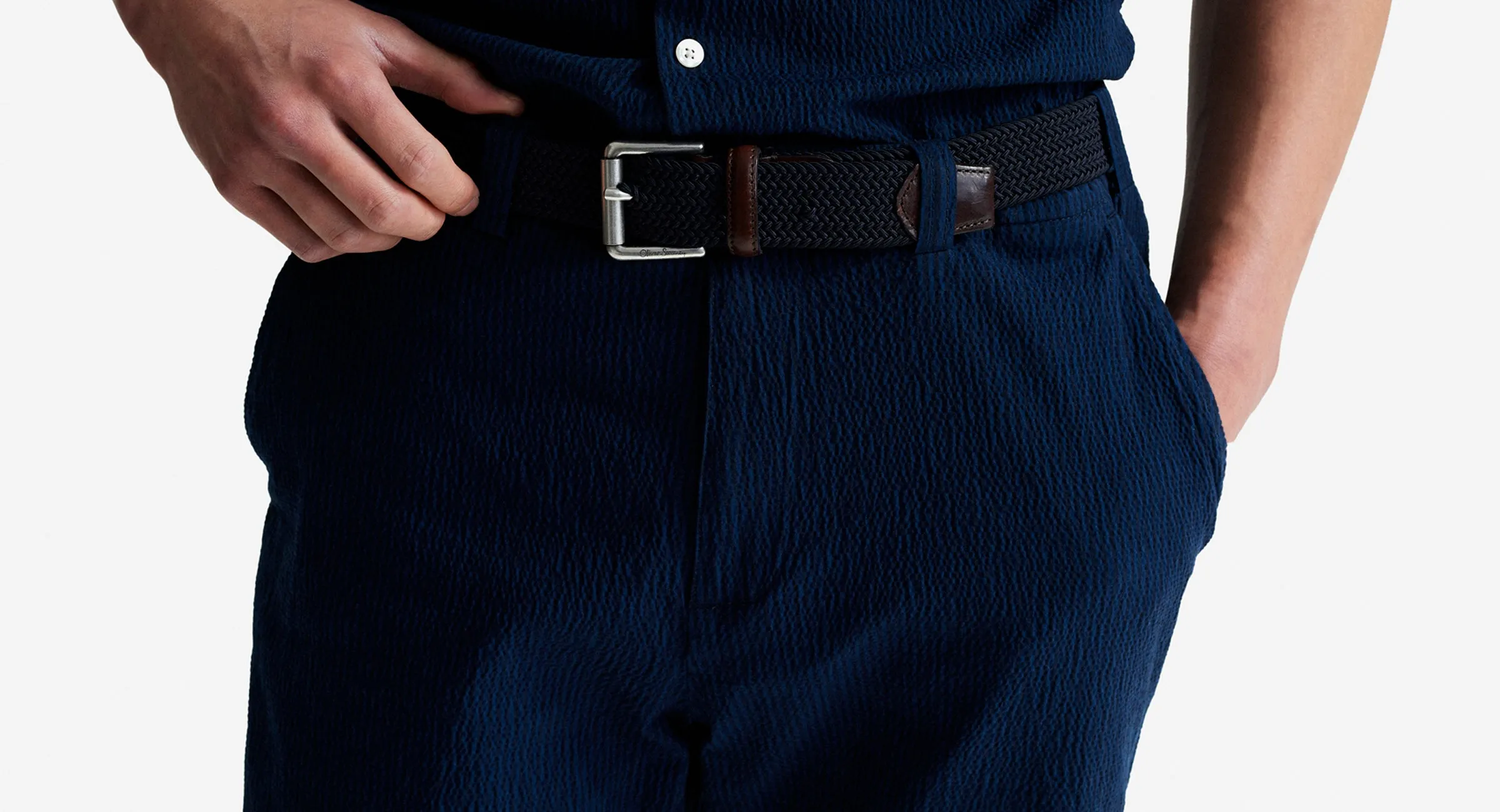 Frades Navy Stripe