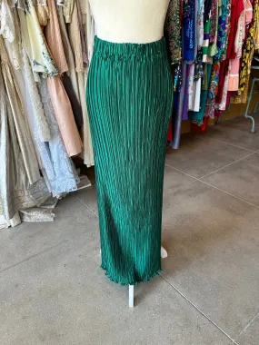 George F. Couture Plisse Skirt