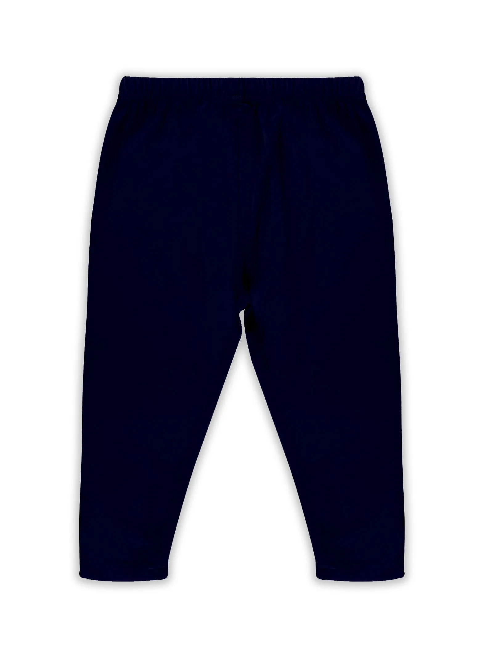 Girls Solid Capri Legging Pack of 2