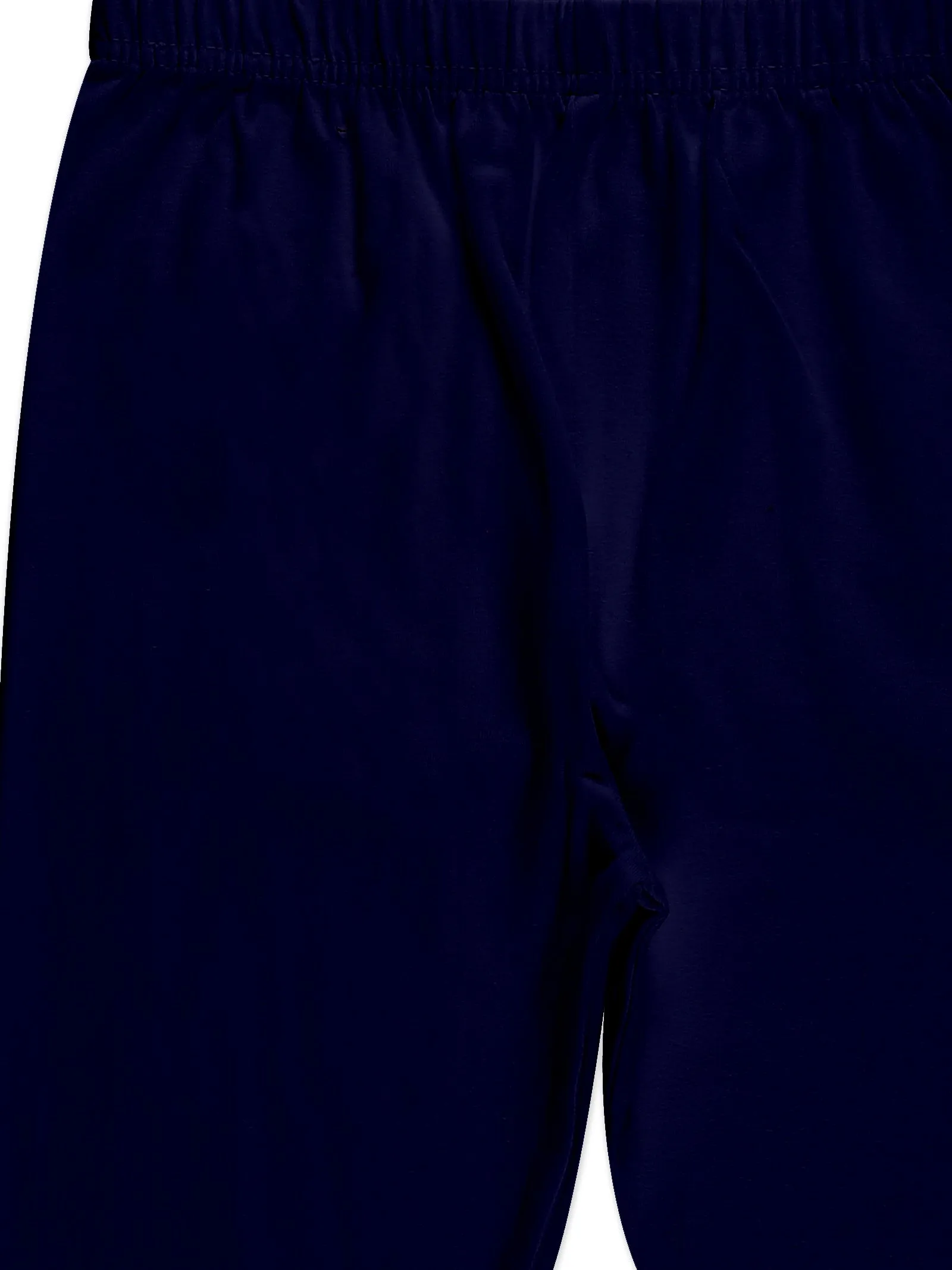Girls Solid Capri Legging Pack of 2