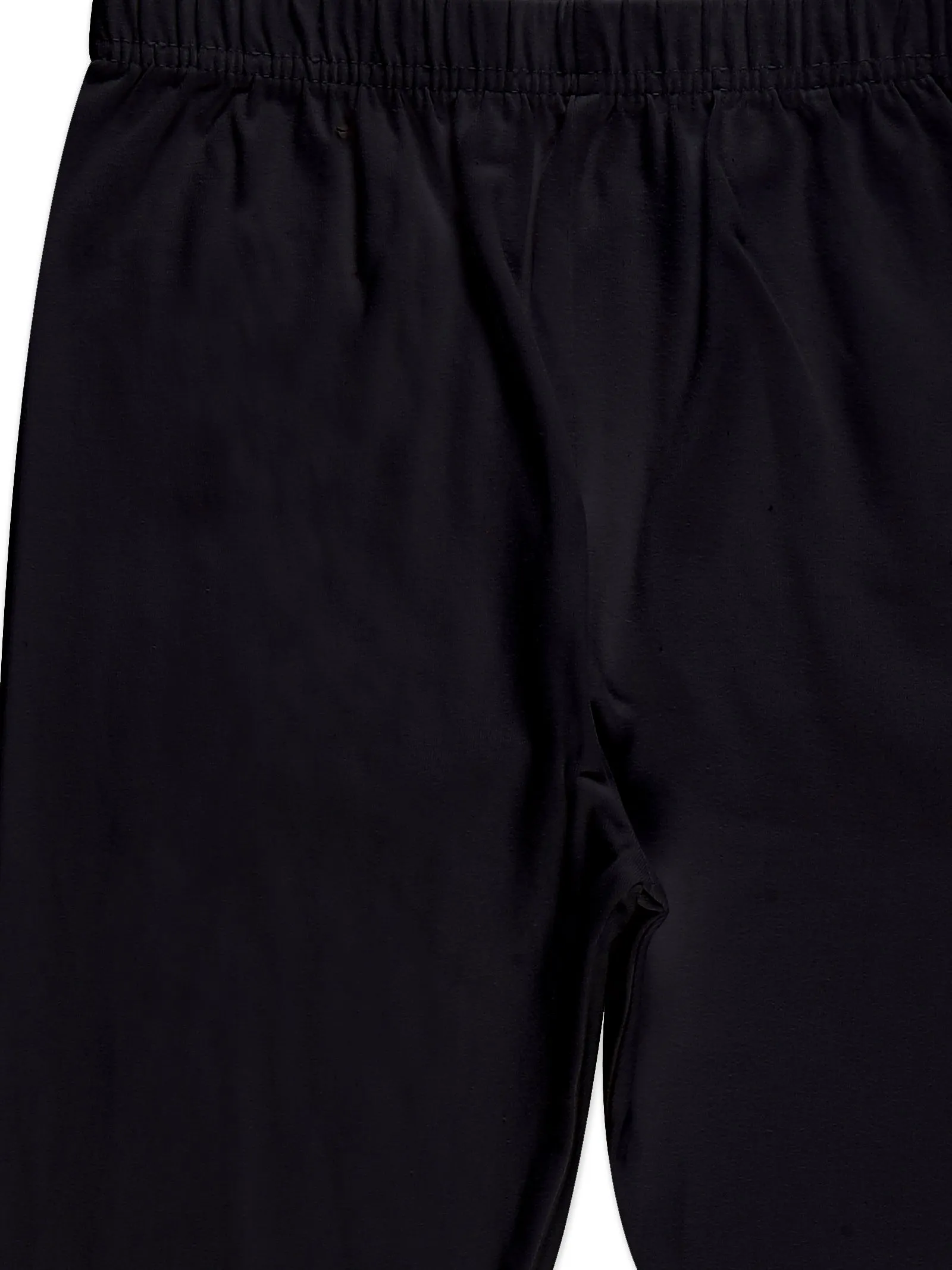 Girls Solid Capri Legging Pack of 2