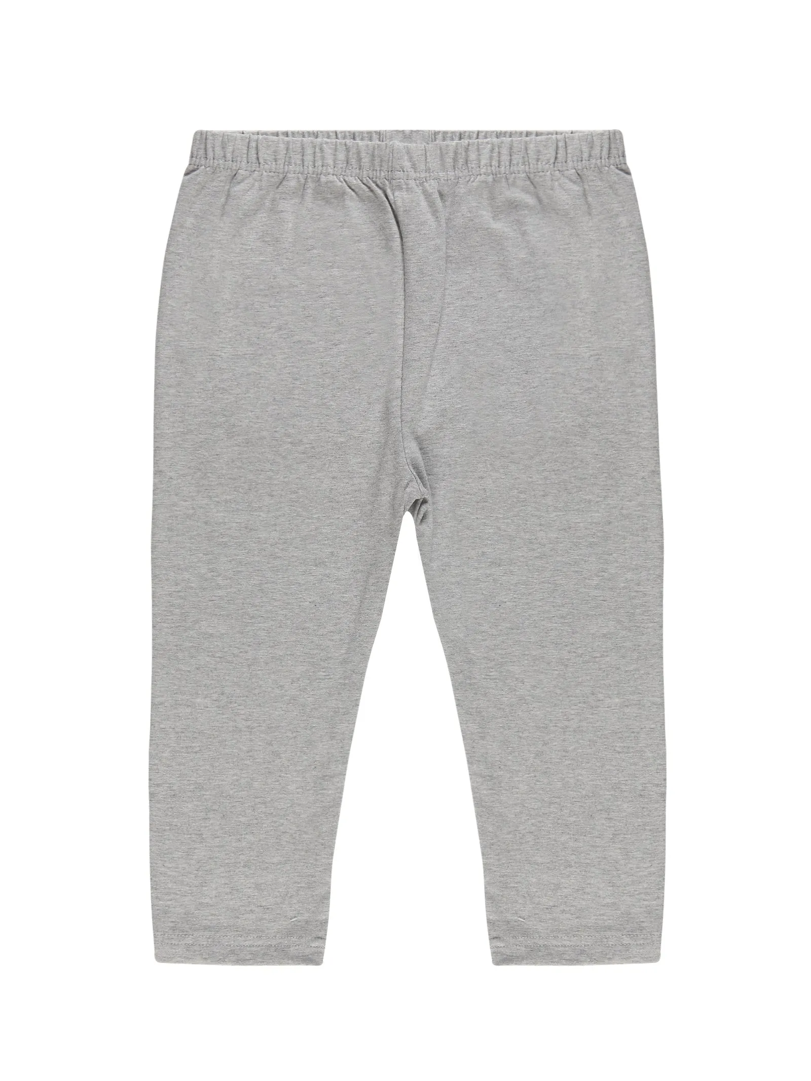 Girls Solid Capri Legging Pack of 2