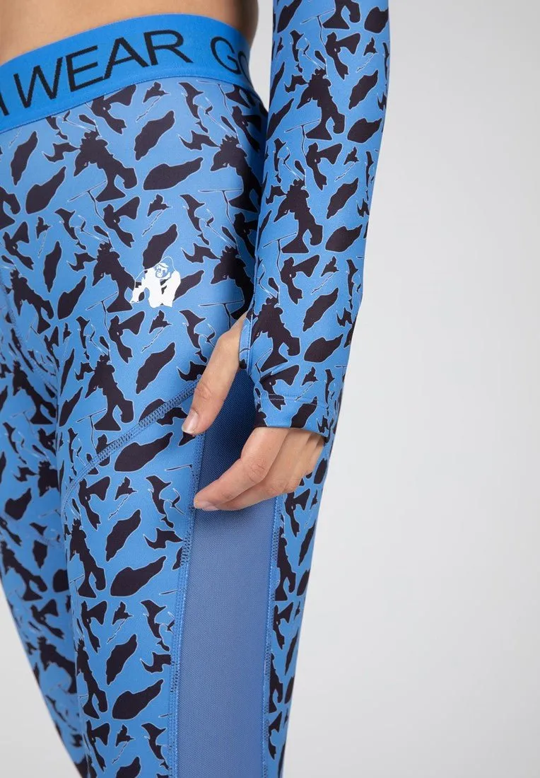 Gorilla Wear Osseo Leggings - Blue