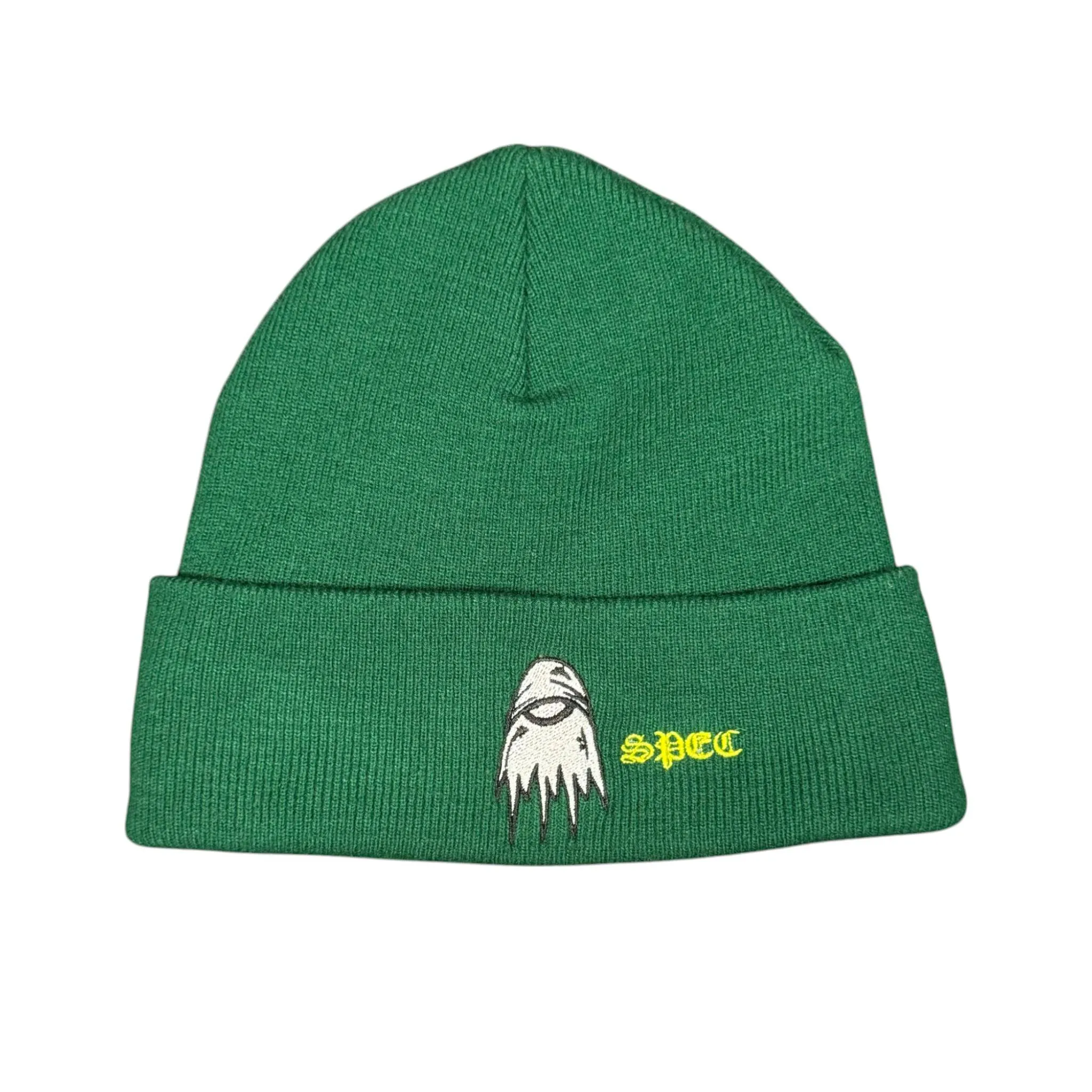 Green Matty Boy Spec Beanie