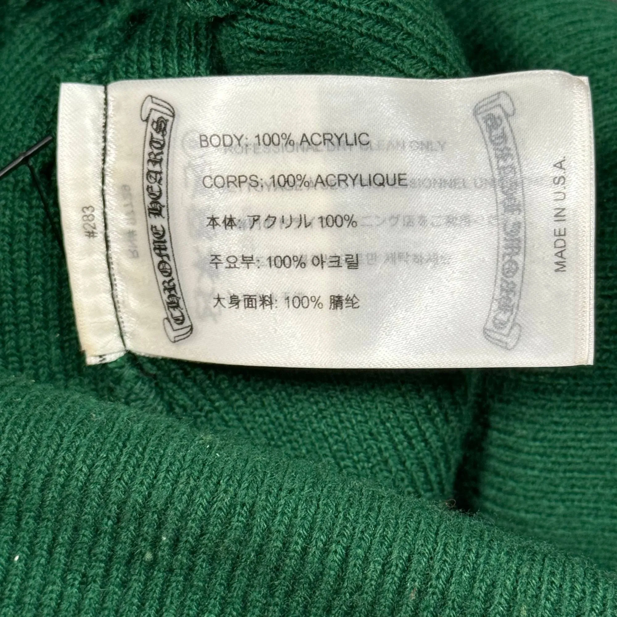 Green Matty Boy Spec Beanie