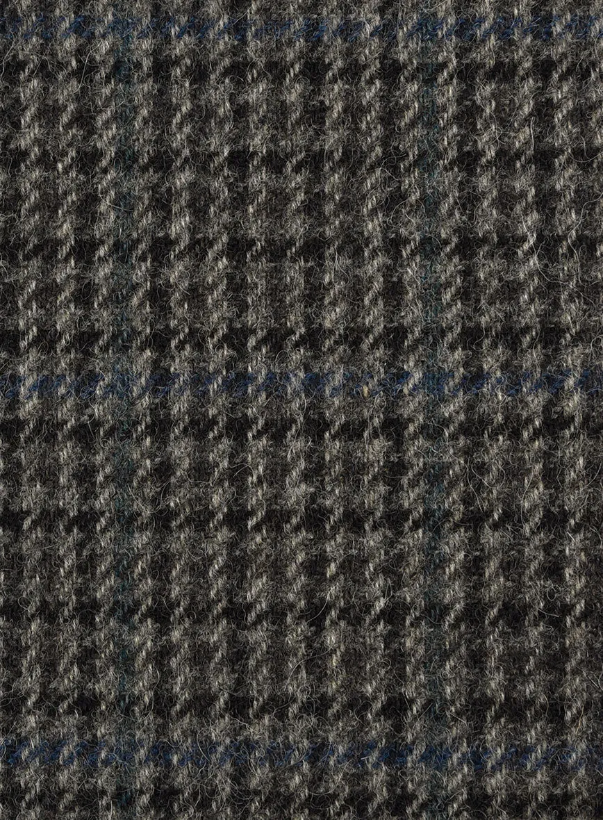 Harris Tweed Dark Gray Check Pants