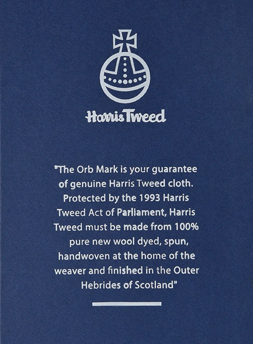 Harris Tweed Dark Gray Check Pants