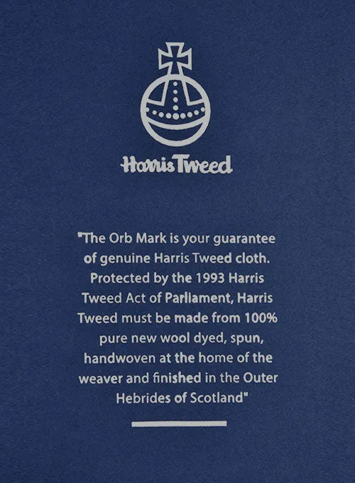 Harris Tweed Melange Brown Pants