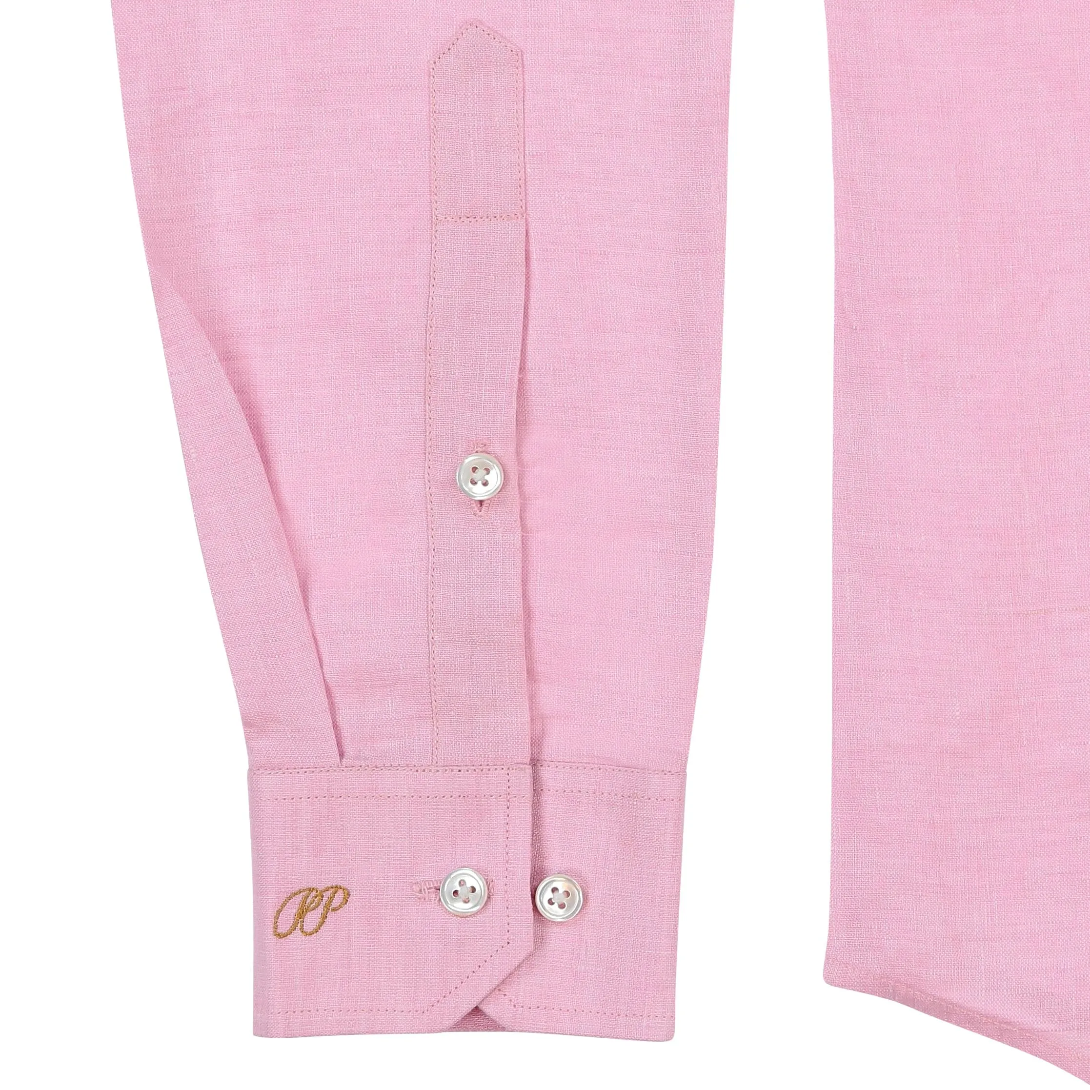 HER Laos Linen Shirt - Pink