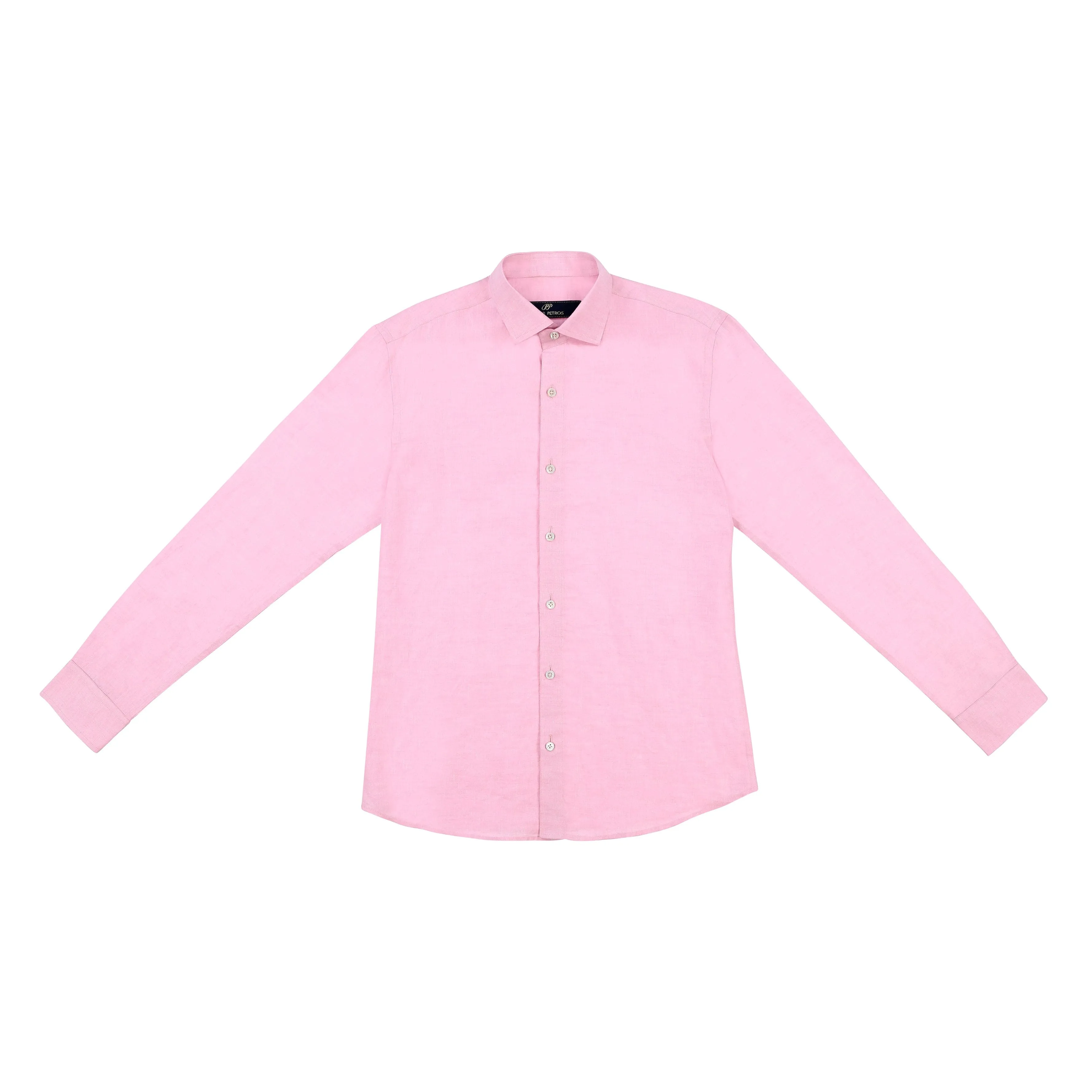 HER Laos Linen Shirt - Pink
