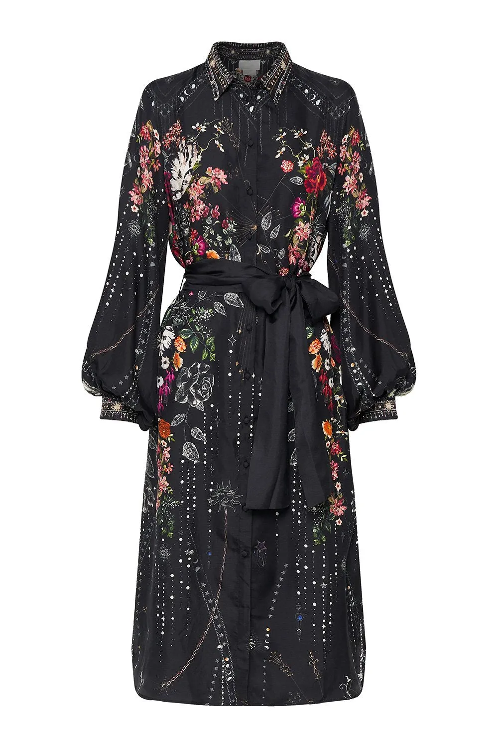 HIGH LOW MIDI SHIRT DRESS TO THE GYPSY