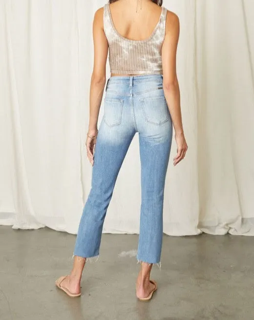 High Rise Skinny St Leg Jean