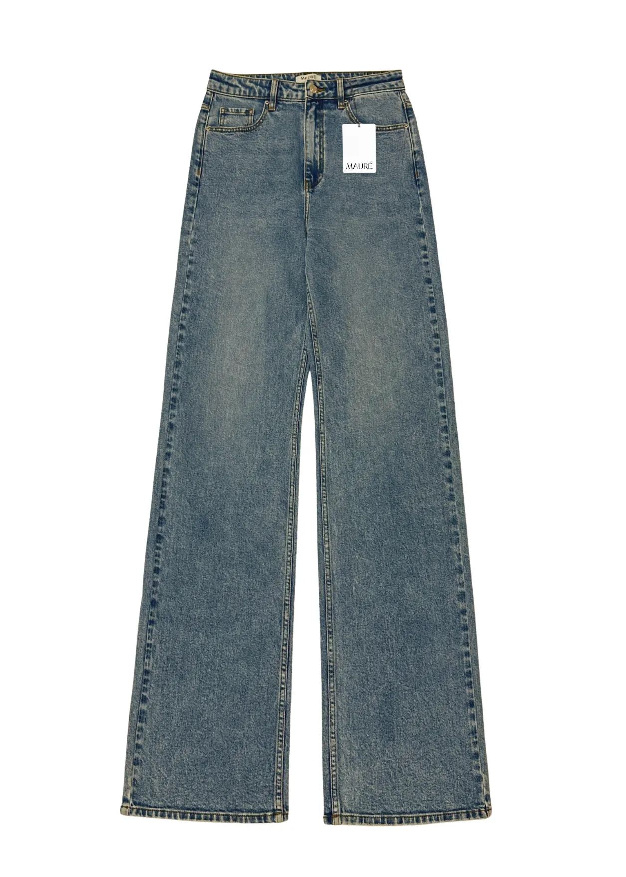 High waist wide leg jeans vintage blue (TALL)