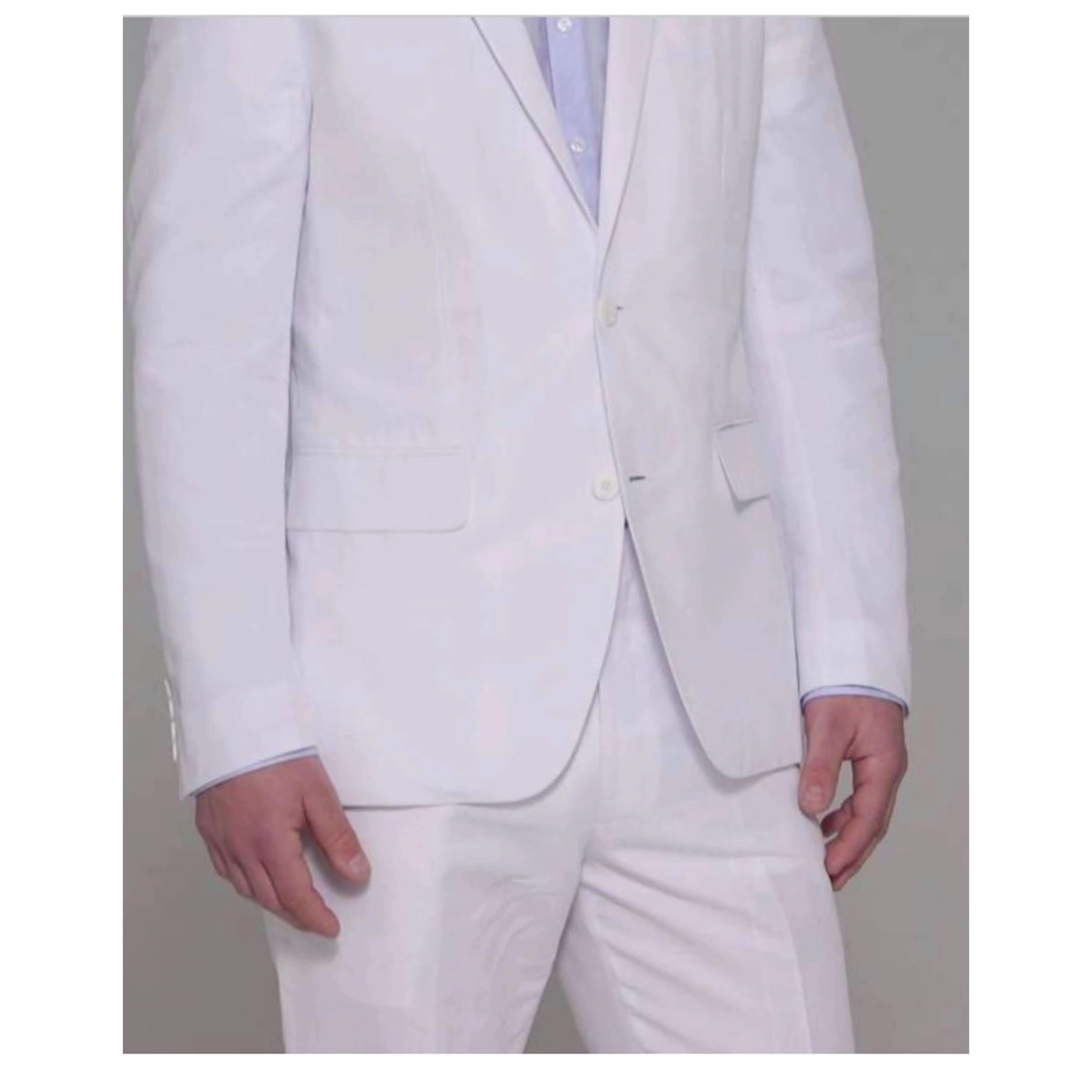INC Men's Linen-Blend Dress Pants