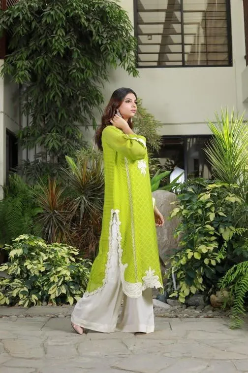 Insia Sohail - Lime Green