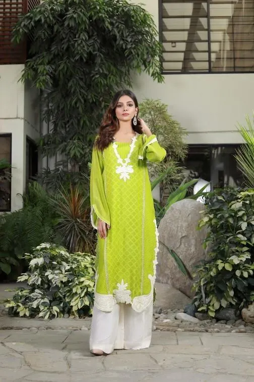 Insia Sohail - Lime Green