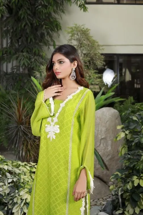 Insia Sohail - Lime Green