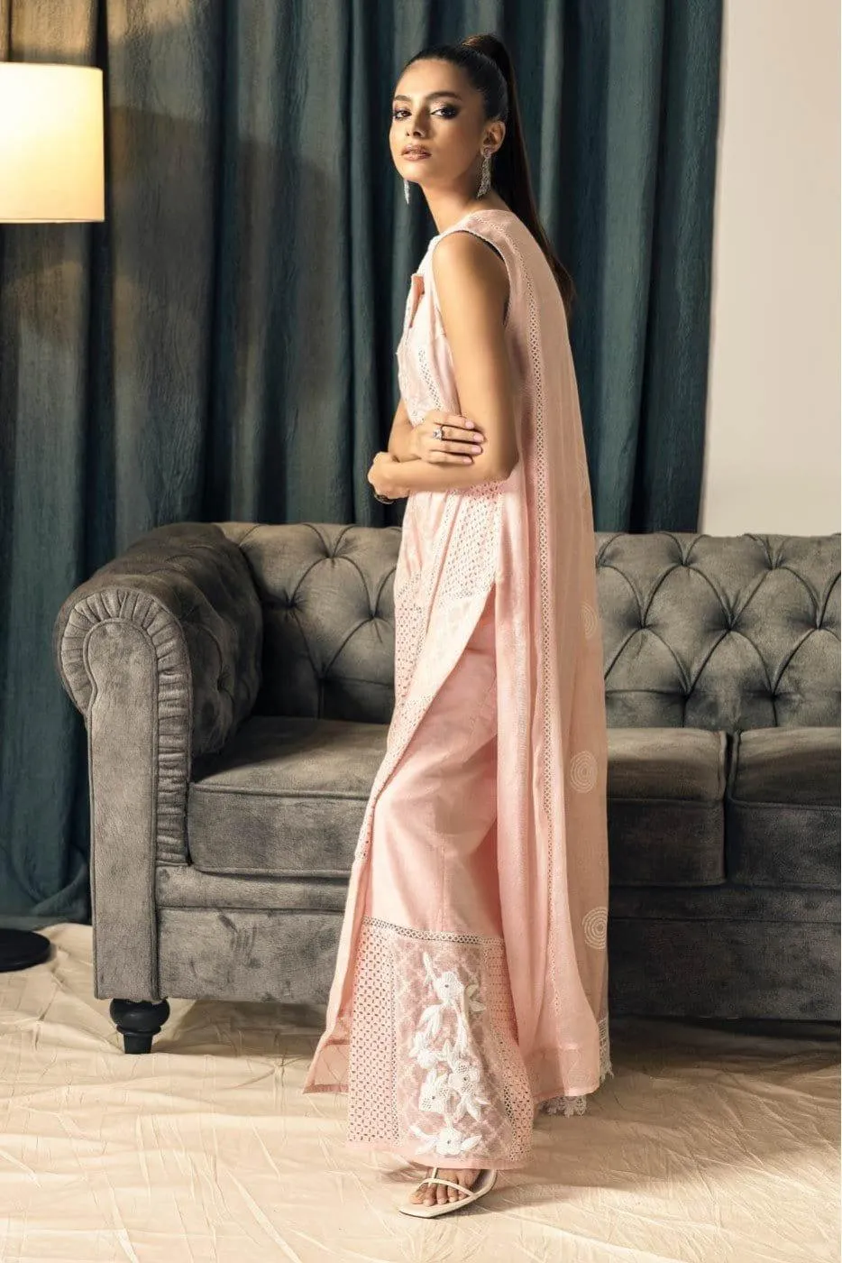 Insia Sohail - Peach Qirat