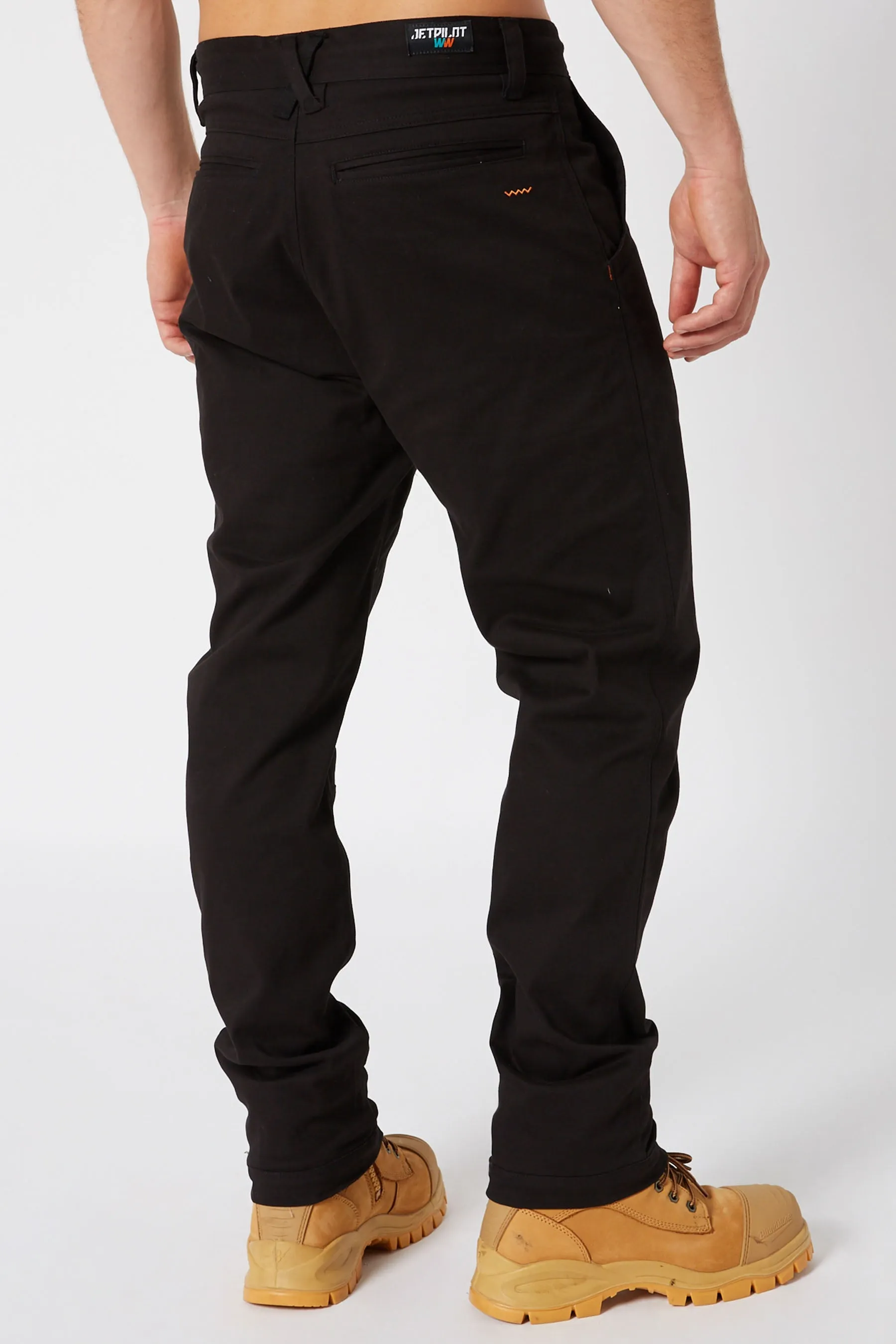 Jetpilot 5 Day Chino Mens Pant - Black