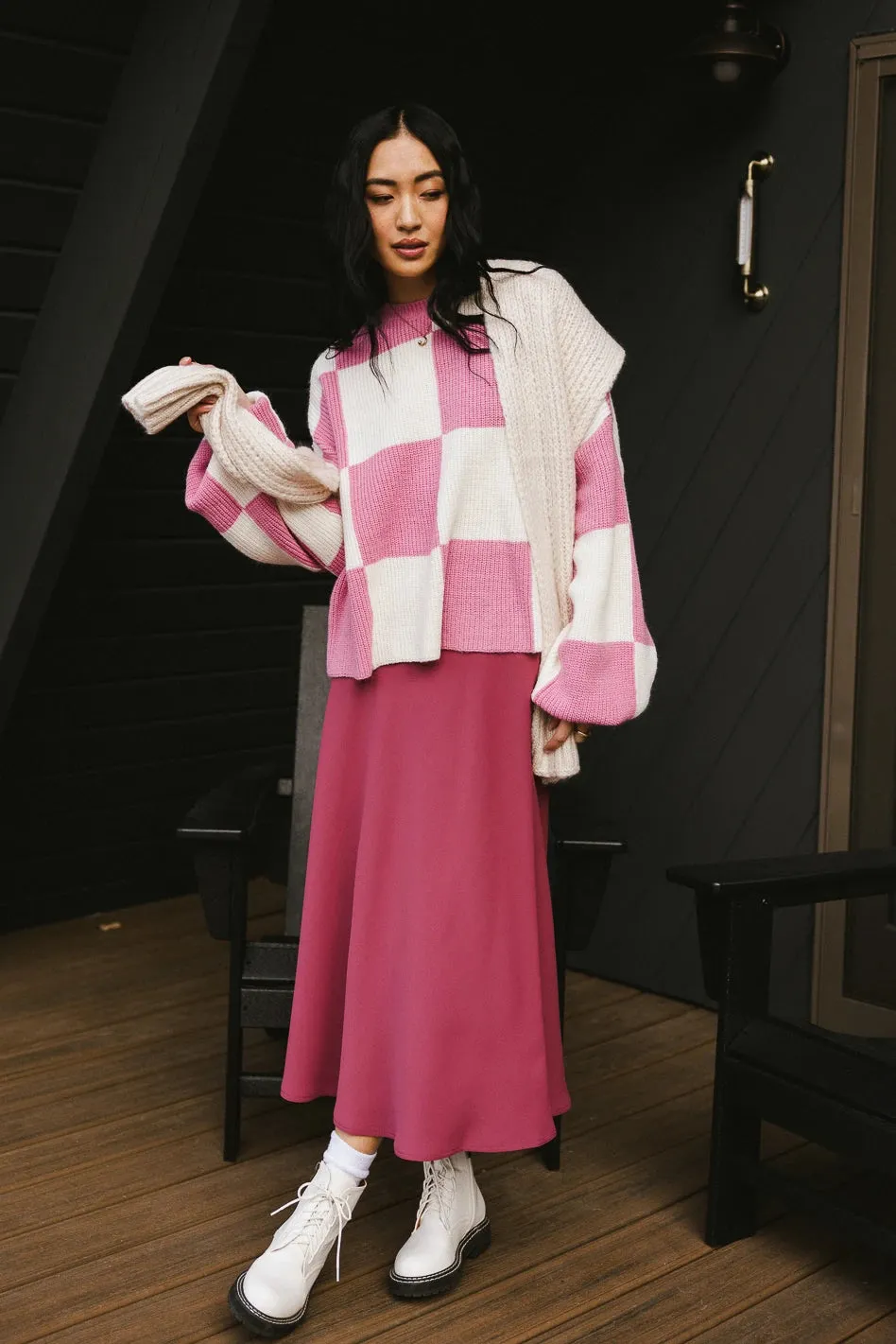 Kamila Skirt in Mauve - FINAL SALE