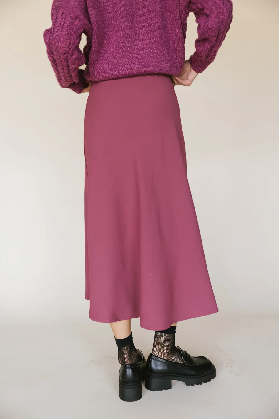 Kamila Skirt in Mauve - FINAL SALE