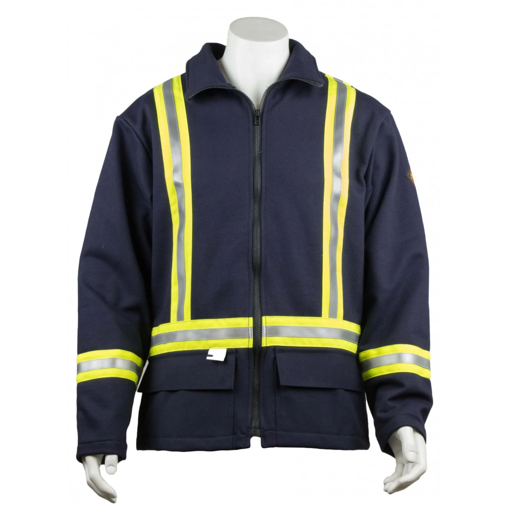 KELTEK 492s FR Zip Fleece Jacket - Polartec Wind Pro FR Fabric, Arc Rating 9.1 Ebt CAT 2, Water Repellent, Durable Safety Wear with Hood | Sizes S-5XL
