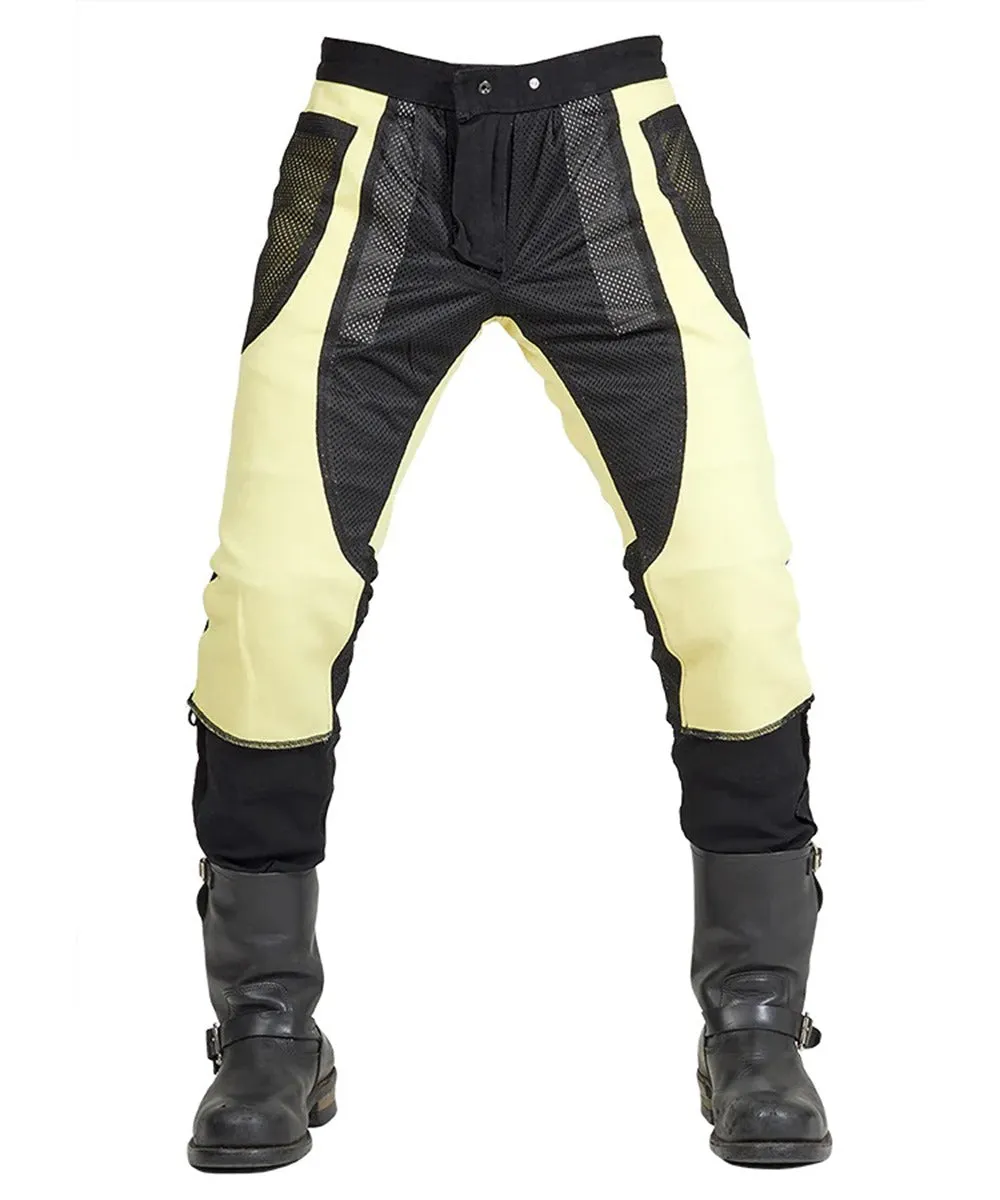 Kevlar Motorcycle Jeans Armoured MK-4 - Jet Black