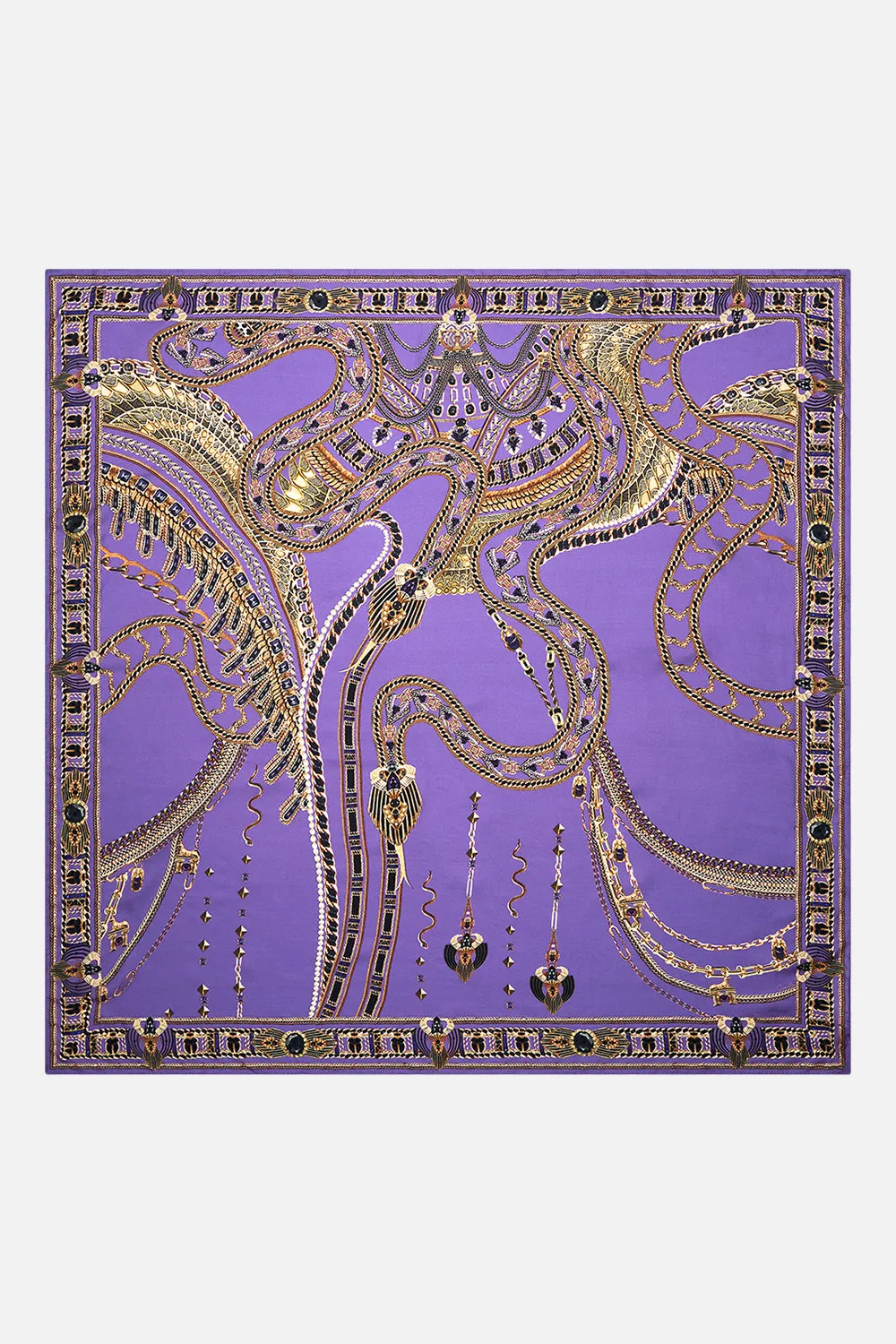 LARGE SQUARE SCARF LUXORLAND LADY