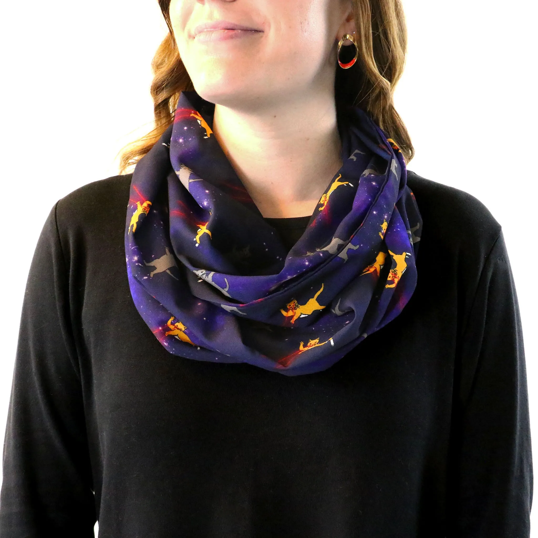 Laser Cats Infinity Scarf
