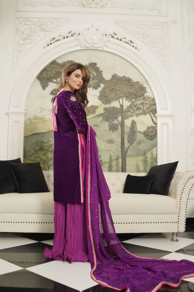 Leon - Regal Plum'!  - Purple - 3 Piece