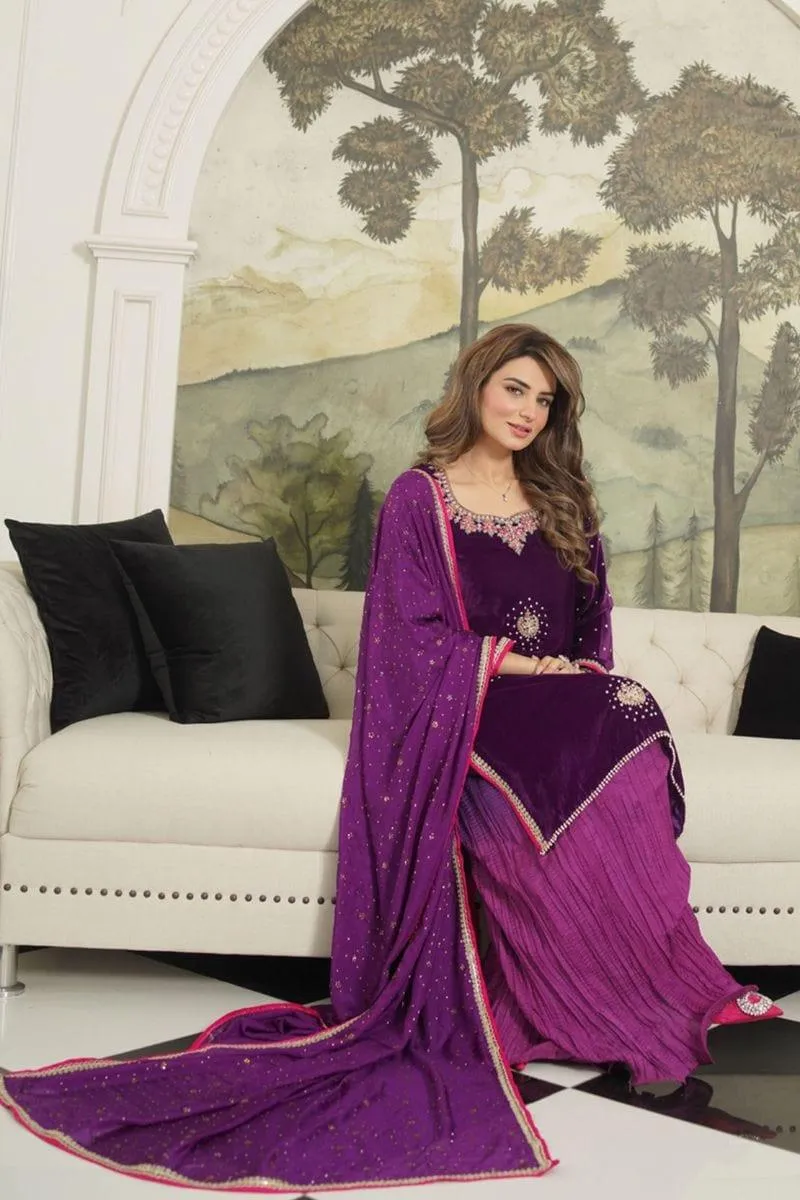 Leon - Regal Plum'!  - Purple - 3 Piece