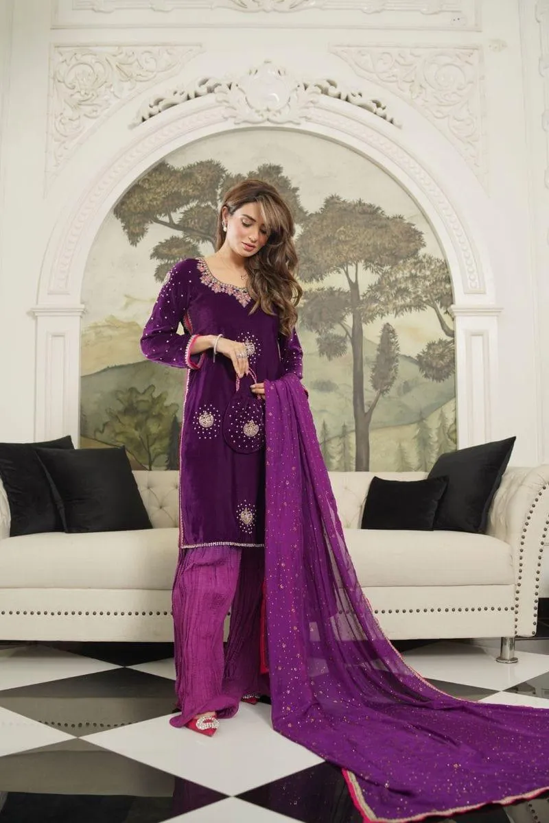 Leon - Regal Plum'!  - Purple - 3 Piece