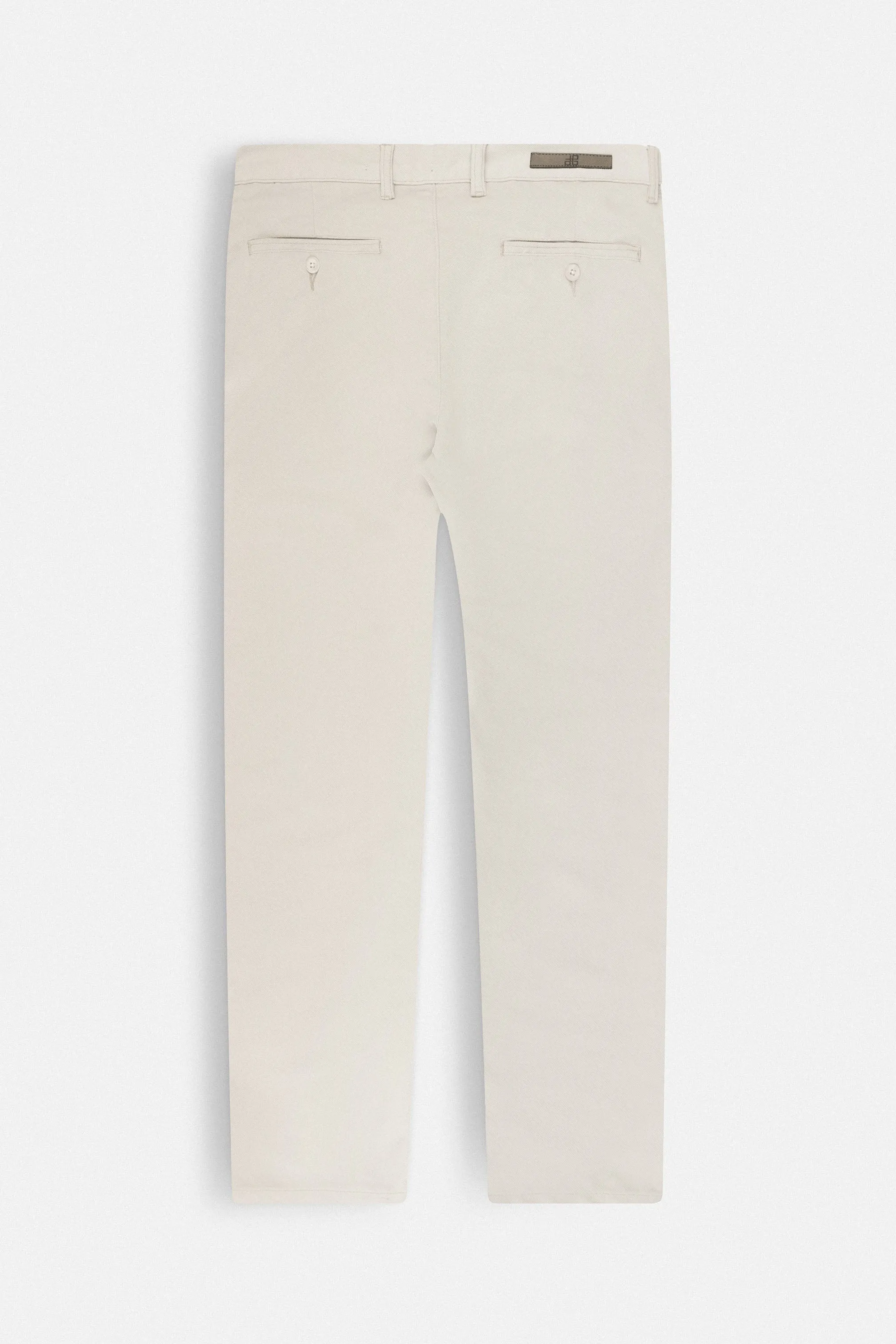 Light Beige Chino Gabardine Pant