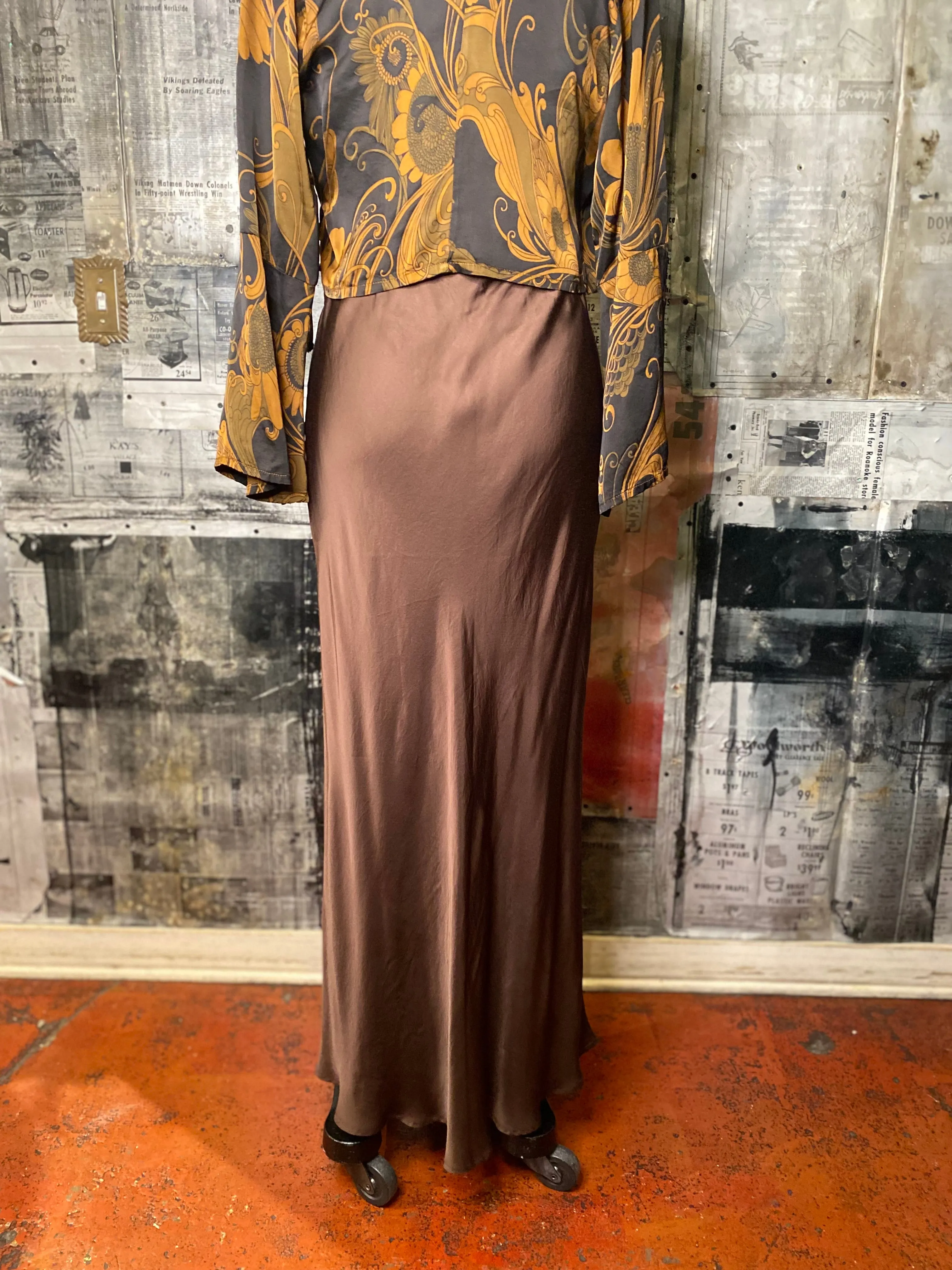 Long Bias Skirt- Torta