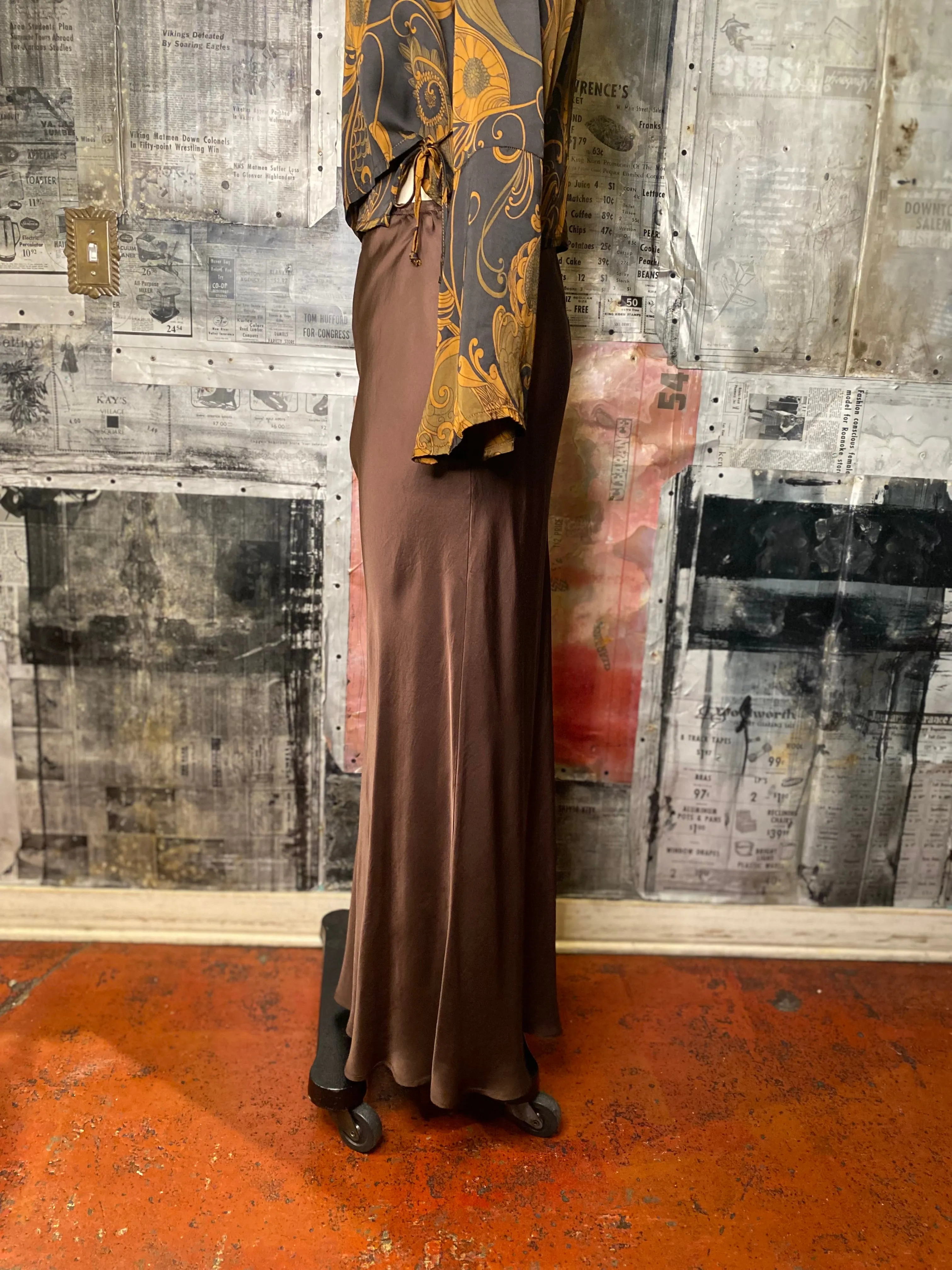 Long Bias Skirt- Torta