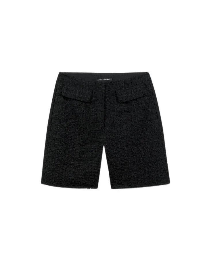 Luisa Cerano Tweed Effect Shorts