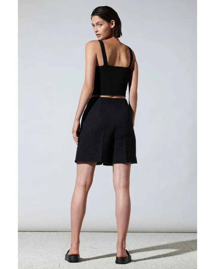 Luisa Cerano Tweed Effect Shorts