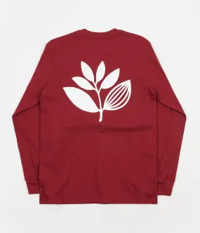 Magenta Classic Long Sleeve T-Shirt - Burgundy