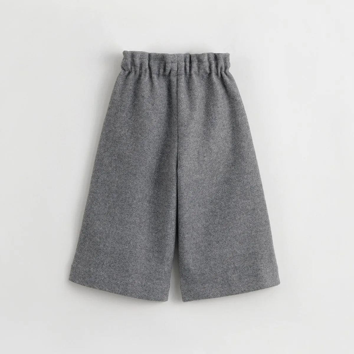 MARC & JANIE Girls Lace Waist Tweed Wide Leg Pants  232019