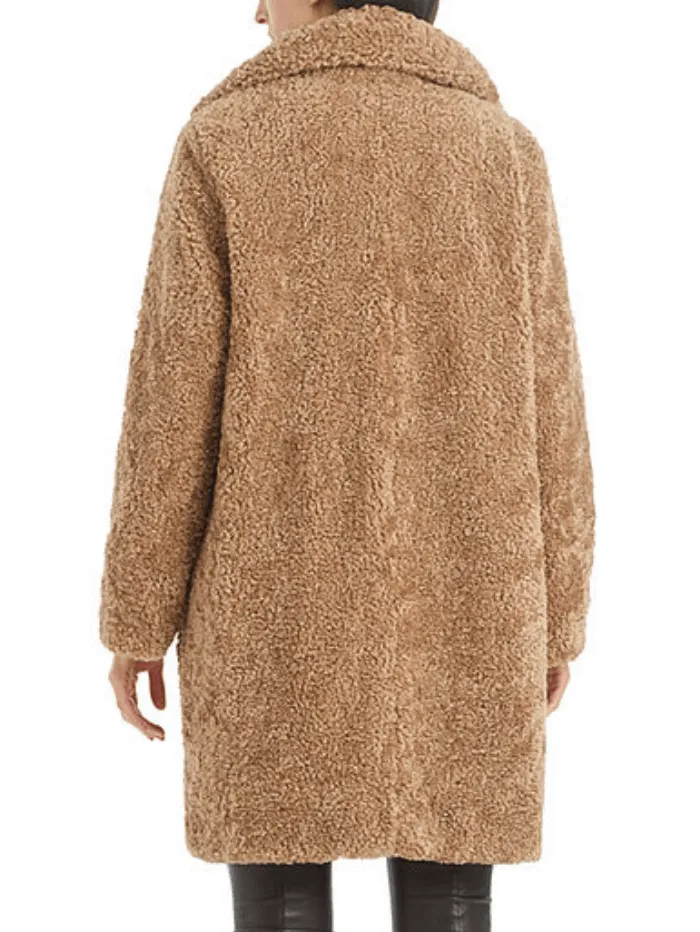 Marc Cain S Additions Brown Reversible Coat RA 11.12 W54 col 633
