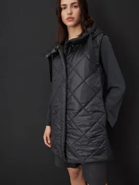 Marella LODI Padded Charcoal Gilet 32960119 004