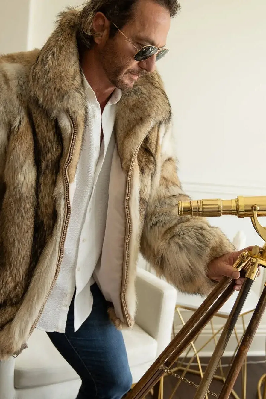 Men's Coyote Bomber Jacket
