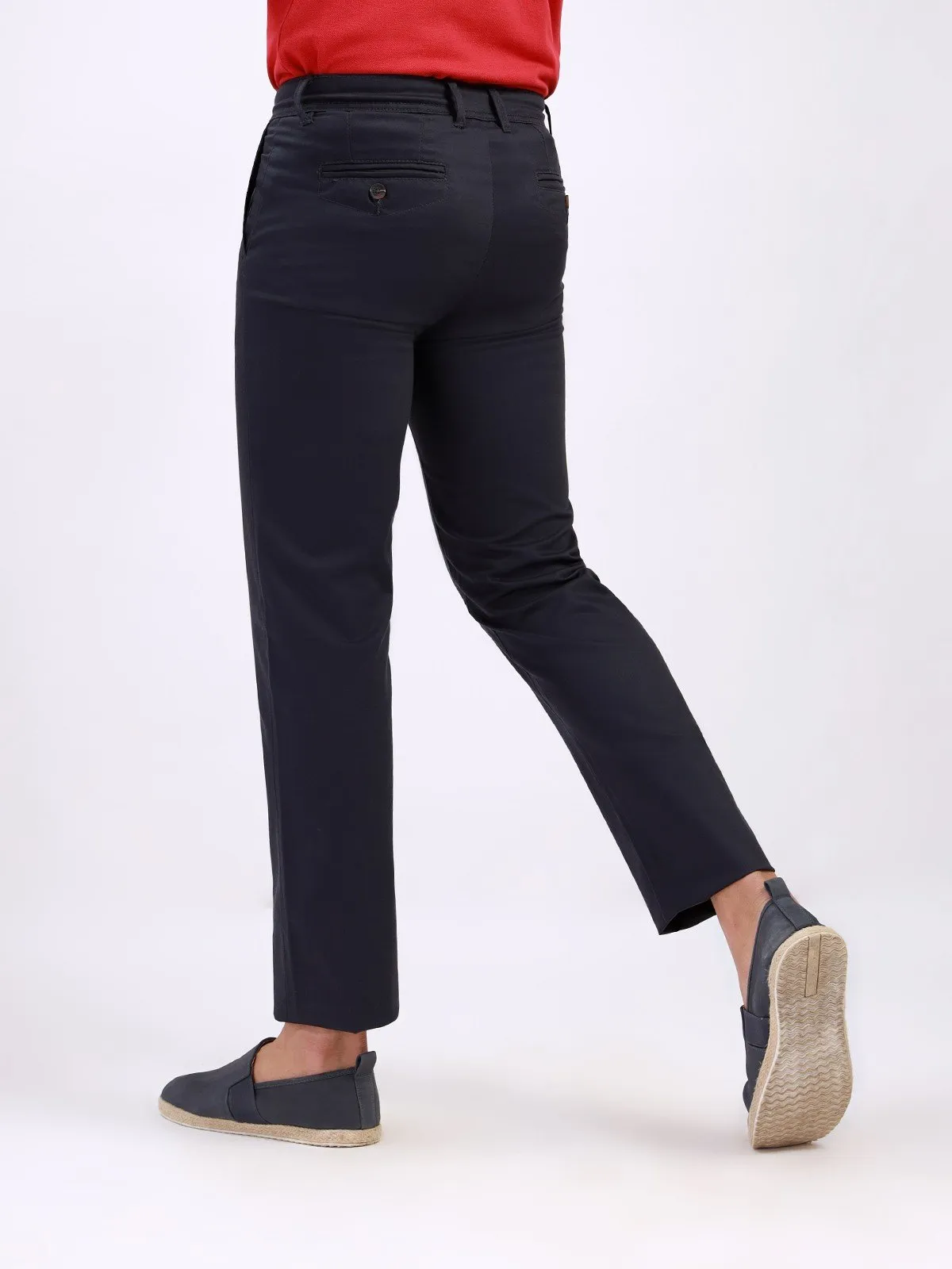 Men's Dark Navy Chino Pant - EMBCP20-014