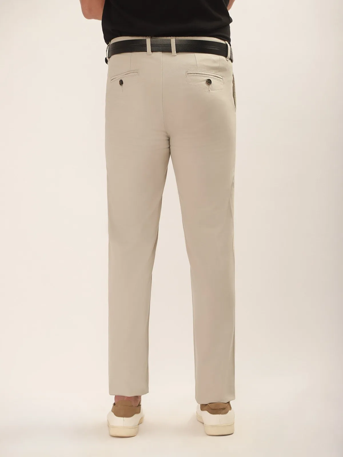 Men's Light Beige Chino Pant - EMBCP20-013