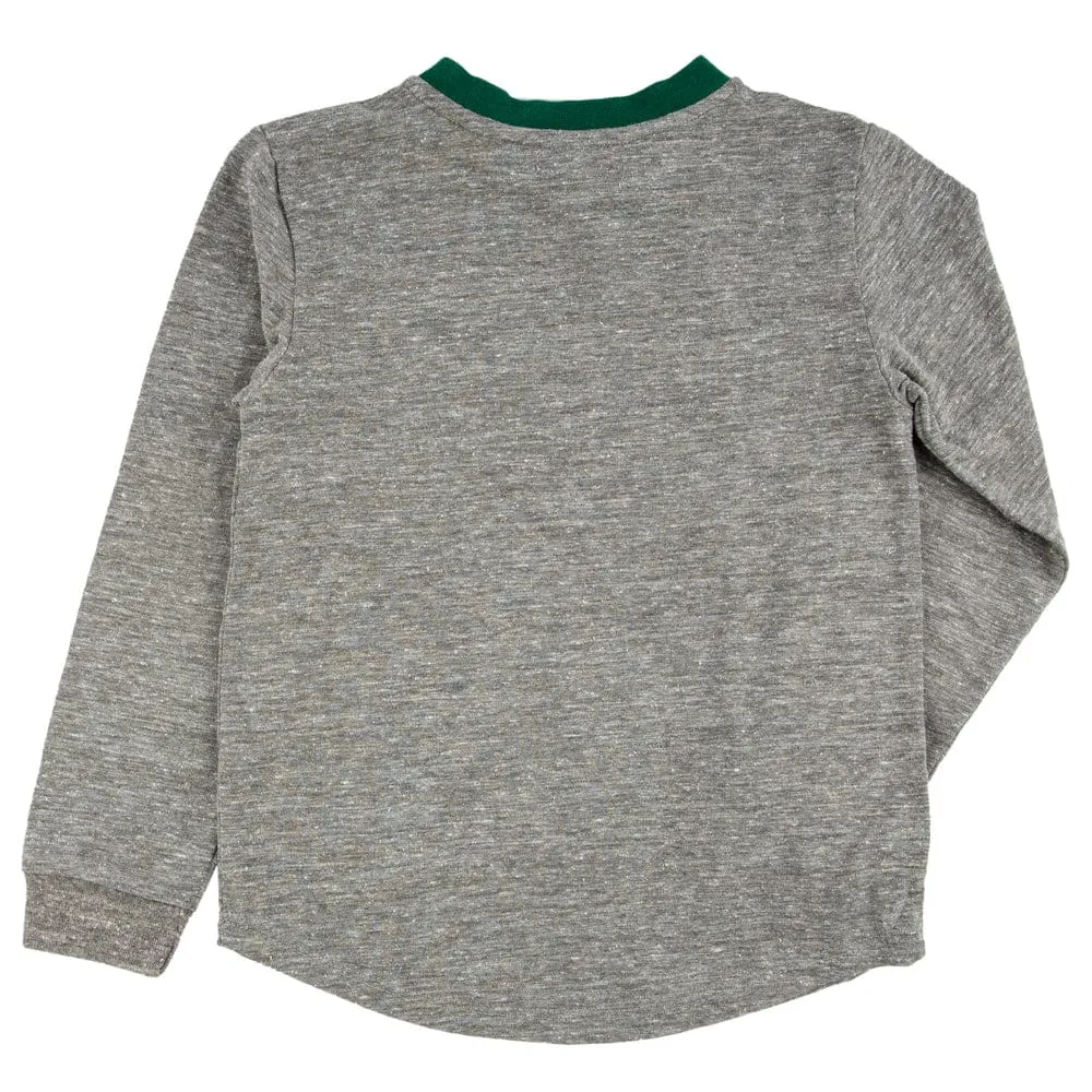 Miki Miette Boys Harvey Long Sleeve T-Shirt - Alpine
