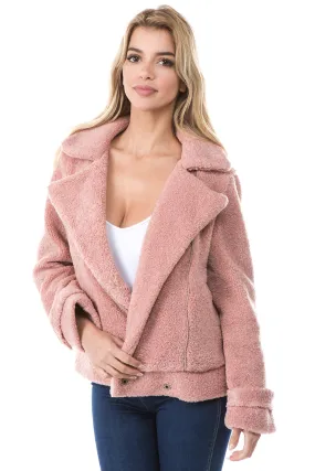 MOLLY RIDER JACKET (Dusty Pink)- VJ1970