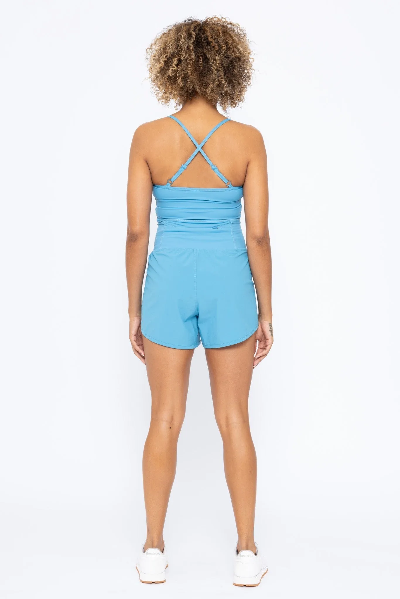 Mono B Cross Back Active Romper