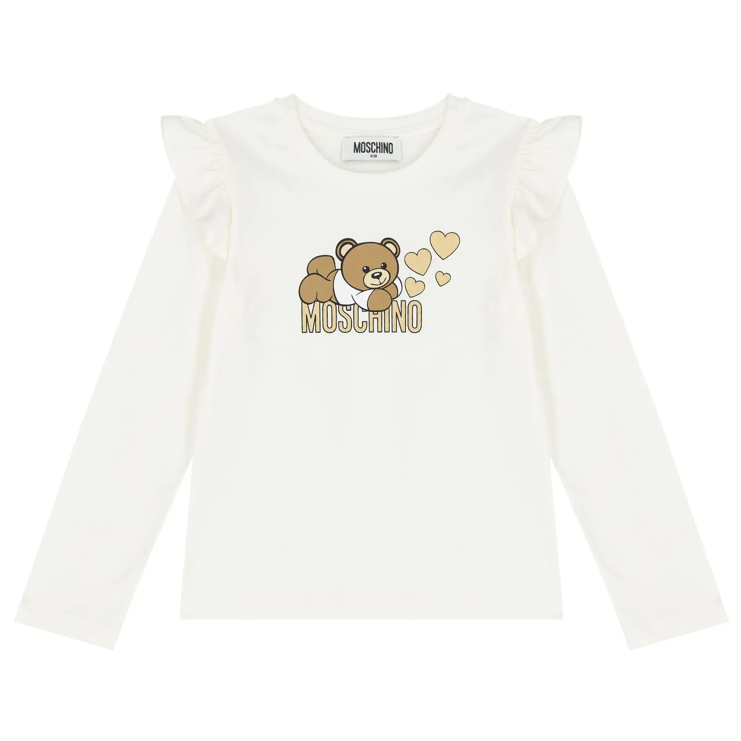 MOSCHINORUFFLED TEE